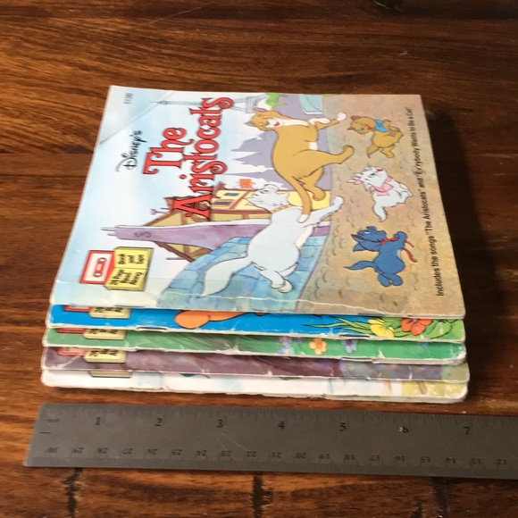 Lot of 5 Vintage Disney 24 Page Read-Along Children's Books ~ No Tapes - Picture 4 of 13